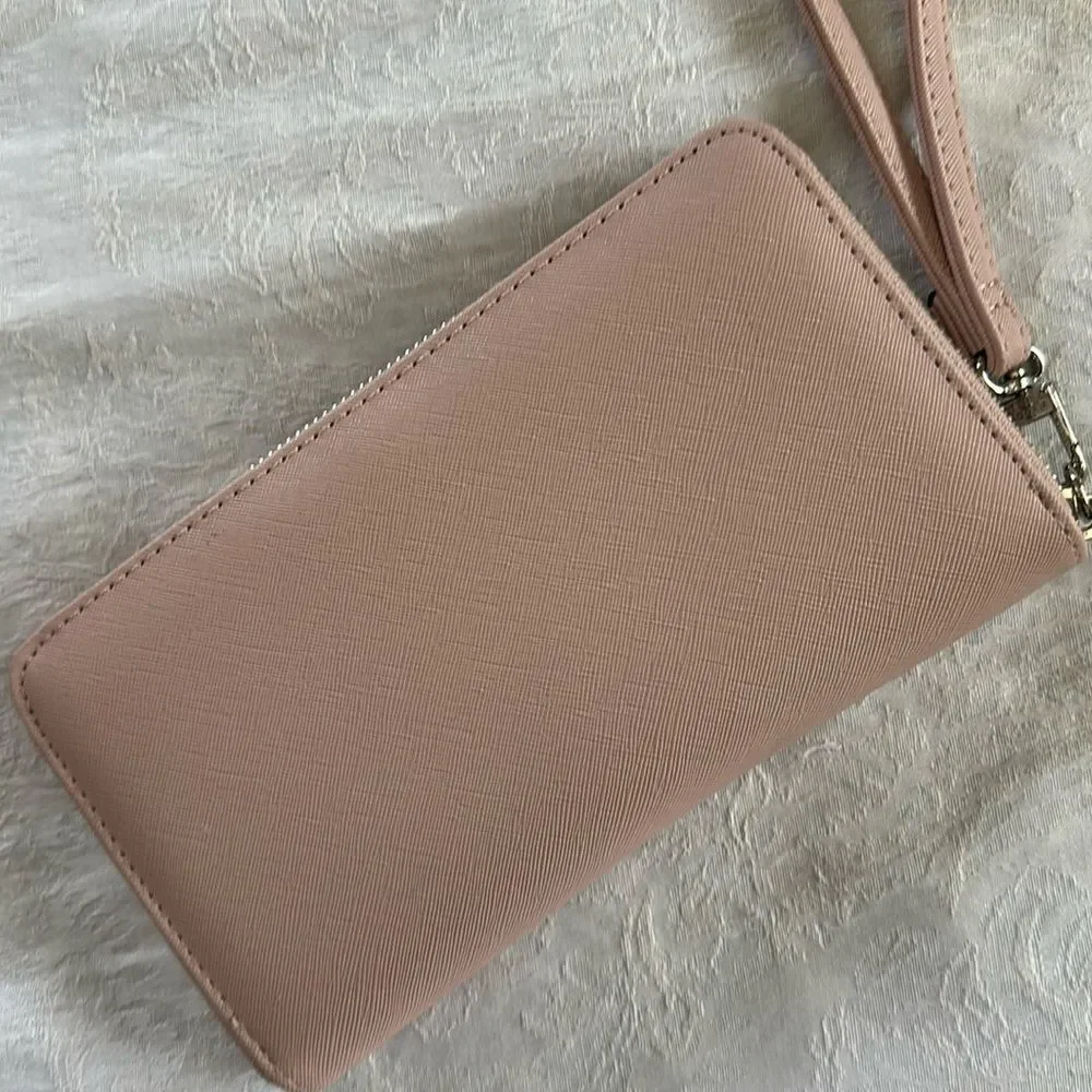 Steve Madden Pink Wallet Wristlet